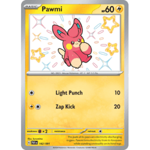 Paldean Fates - 142/091 - Pawmi