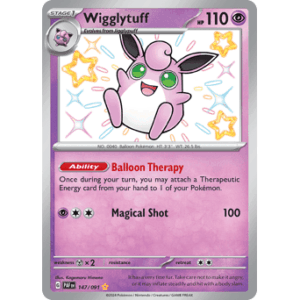 Paldean Fates - 147/091 - Wigglytuff