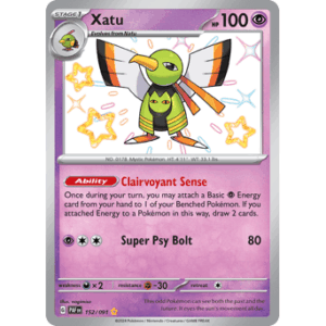 Paldean Fates - 152/091 - Xatu