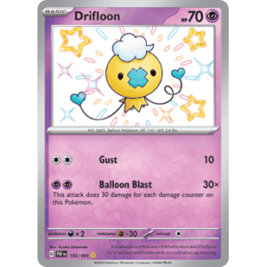Paldean Fates - 155/091 - Drifloon