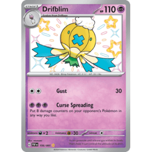 Paldean Fates - 156/091 - Drifblim
