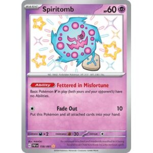 Paldean Fates - 158/091 - Spiritomb