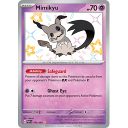 Paldean Fates - 160/091 - Mimikyu