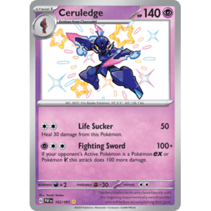 Paldean Fates - 162/091 - Ceruledge