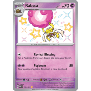 Paldean Fates - 163/091 - Rabsca