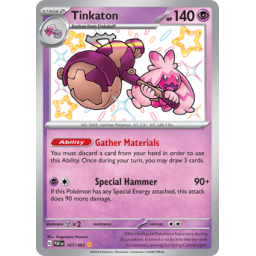 Paldean Fates - 167/091 - Tinkaton