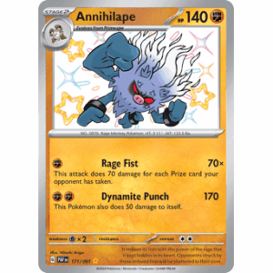 Paldean Fates - 171/091 - Annihilape