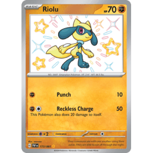Paldean Fates - 173/091 - Riolu