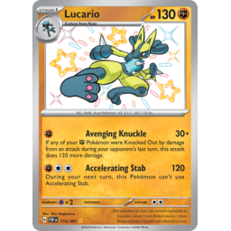 Paldean Fates - 174/091 - Lucario