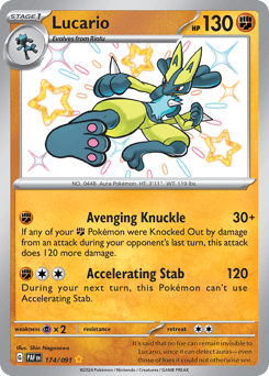 Paldean Fates - 174/091 - Lucario