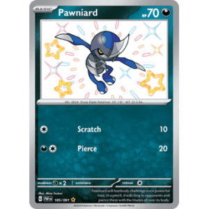 Paldean Fates - 185/091 - Pawniard