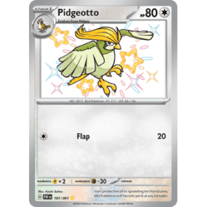 Paldean Fates - 197/091 - Pidgeotto