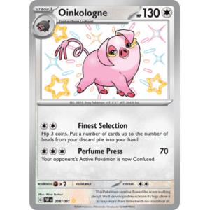 Paldean Fates - 208/091 - Oinkologne