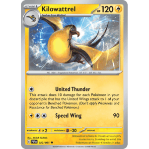 Paldean Fates - 022/091 - Kilowattrel