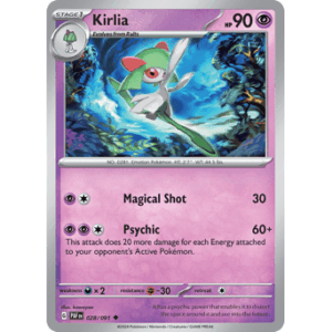 Paldean Fates - 028/091 - Kirlia