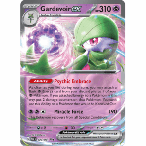 Paldean Fates - 029/091 - Gardevoir ex