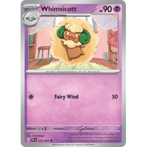 Paldean Fates - 035/091 - Whimsicott