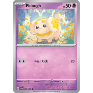 Paldean Fates - 038/091 - Fidough