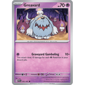 Paldean Fates - 042/091 - Greavard