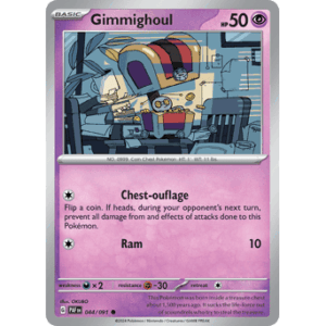 Paldean Fates - 044/091 - Gimmighoul