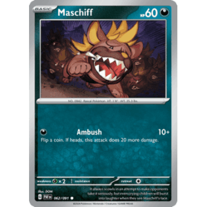 Paldean Fates - 062/091 - Maschiff
