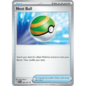 Paldean Fates - 084/091 - Nest Ball
