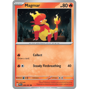 Paldean Fates - 009/091 - Magmar