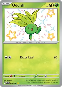 Paldean Fates - 092/091 - Oddish