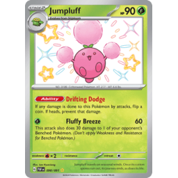 Paldean Fates - 098/091 - Jumpluff