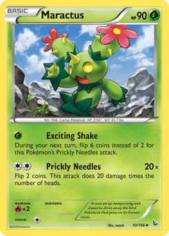 XY Flashfire - 010/106 - Maractus