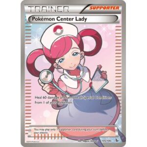 XY Flashfire - 105/106 - Pokemon Center Lady
