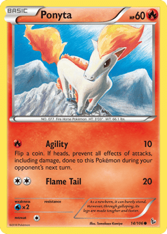 XY Flashfire - 014/106 - Ponyta