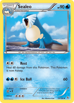 XY Flashfire - 025/106 - Sealeo