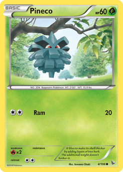 XY Flashfire - 004/106 - Pineco