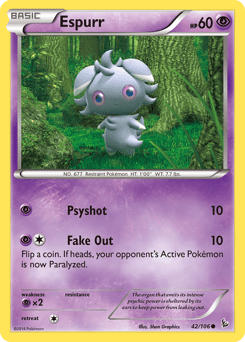 XY Flashfire - 042/106 - Espurr