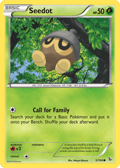 XY Flashfire - 005/106 - Seedot