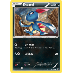 XY Flashfire - 051/106 - Sneasel