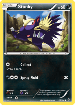 XY Flashfire - 054/106 - Stunky