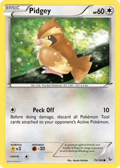 XY Flashfire - 075/106 - Pidgey