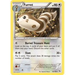 XY Flashfire - 082/106 - Furret - Rare
