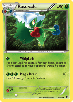 XY Flashfire - 009/106 - Roserade