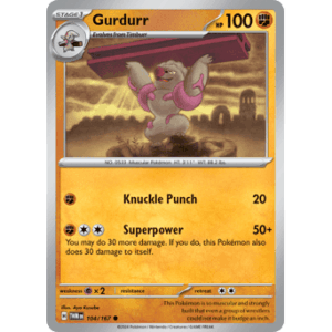 Twilight Masquerade - 104/167 - Gurdurr - Reverse Holo