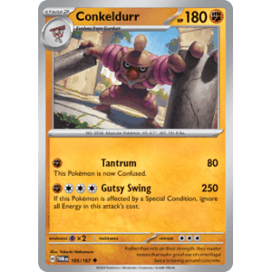 Twilight Masquerade - 105/167 - Conkeldurr - Reverse Holo