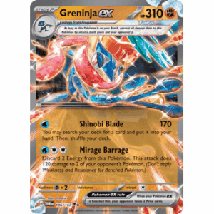 Twilight Masquerade - 106/167 - Greninja ex