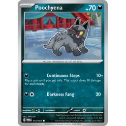 Twilight Masquerade - 113/167 - Poochyena - Reverse Holo