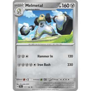 Temporal Forces - 117/162 - Melmetal - Reverse Holo