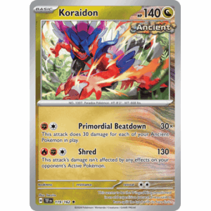 Temporal Forces - 119/162 - Koraidon - Reverse Holo