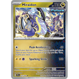 Temporal Forces - 121/162 - Miraidon - Reverse Holo