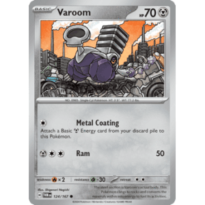 Twilight Masquerade - 124/167 - Varoom - Reverse Holo