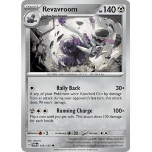 Twilight Masquerade - 125/167 - Revavroom - Reverse Holo